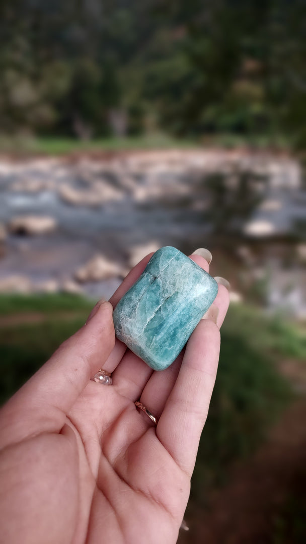 Amazonite Palmstone