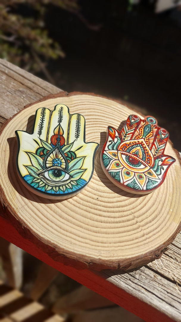 Mandela Hamsa Magnets