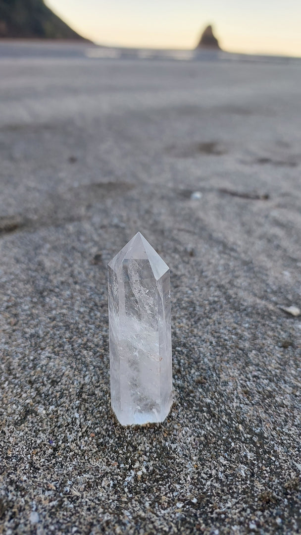 Clear Quartz Tower A