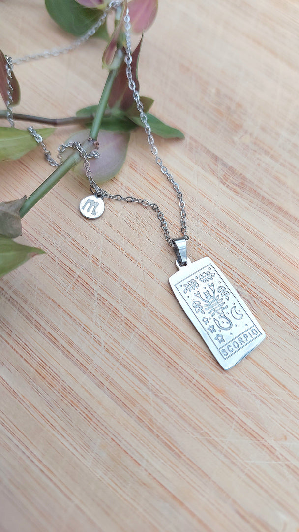 Scorpio Zodiac Necklace