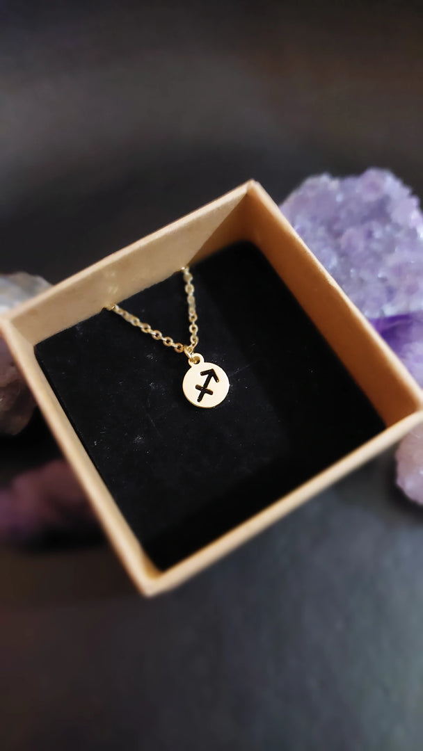 Sagittarius necklace (small)